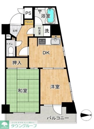 ライオンズマンション千葉東 の物件間取画像